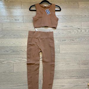 $25 - NWT Crop Top and Legging Set